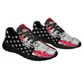 thumbnail image 6 of Firefighter Dalmatian Fire Dog Back The Red Shoes Sneakers Black Size 10.5, 6 of 7