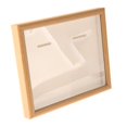 thumbnail image 4 of Marco de caja de sombra para exhibición de medallas, elegante caja de madera, marco de fotos, vitrina para medallas Color madera 10 pulgadas, 4 of 9