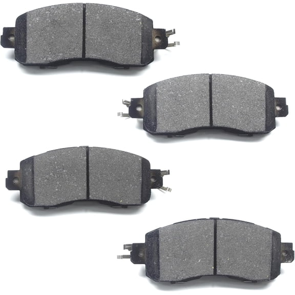 GuuYebe 4 Pcs Ceramic Brake Pads Front Kit D1650