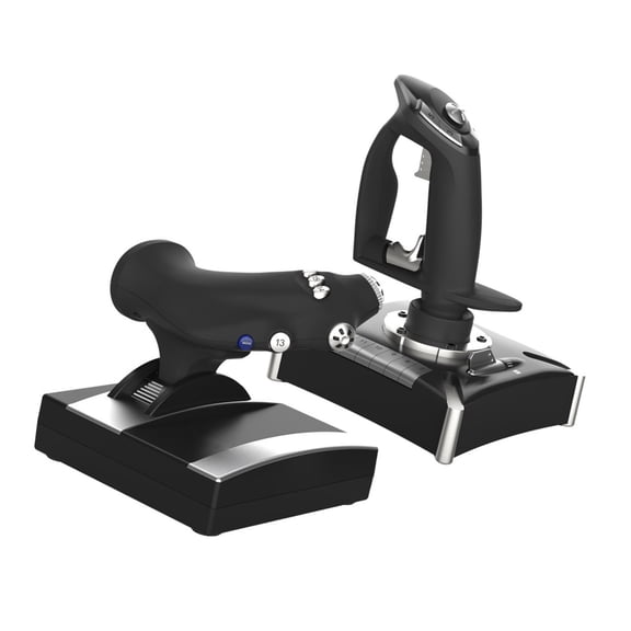 Controller Support for 7/8/10/11 Flight Simulators Controls Controller with Vibrations