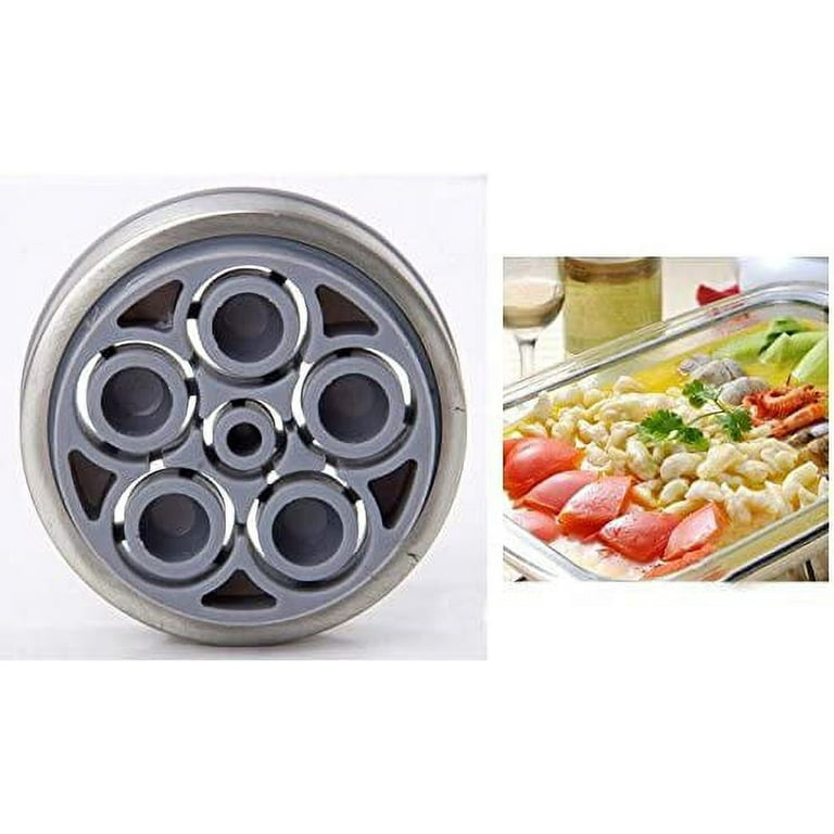 Manual Noodle Maker Stainless Steel With 5 Pressing Moulds Press
