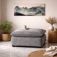 thumbnail image 4 of Taburete Puff Nabu Gris Kessa Muebles, 4 of 5