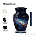 thumbnail image 2 of KARYLIZ Galaxy Urn - Spiral Galaxy Large Urns For Human Ashes Adult Female - Unique Tiny Keepsake Urn for Adults - Adult Funeral for Human Ashes Women - Burial Keepsake for Human Female 3 Inch, 2 of 2