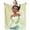 MTDA02, variant on T iana Blankets Flannel Blanket with Princess and The Frog Pattern Soft Throw Blanket for Couch, Bed, Sofa Luxurious Warm and Cozy for All Seasons 50*60IN