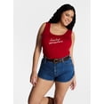 thumbnail image 2 of Kacey Lee Women's Headed Somewhere Graphic Tank Top, Sizes XS-XXL, 2 of 6