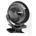 thumbnail image 1 of Ventilador con clip Viniper recargable de 5000 mAh con batería de 8-30 h, 1 of 7