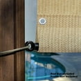 thumbnail image 2 of ALION 14' x 9' Beige HDPE Breathable Pergola Replacement Cover Panel Canopy Shade Cover, 2 of 5