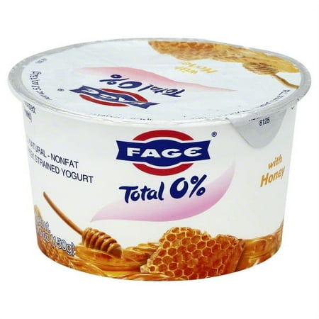 Fage® Total 0% Nonfat Greek Strained Yogurt with Honey 5.3 oz. Cup