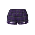 thumbnail image 2 of Boxercraft BW6501 Women's Flannel Short-Purple Mcintosh-S, 2 of 3