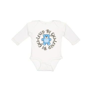 Inktastic Loved by Gigi Baby Boy Boys Long Sleeve Baby Bodysuit
