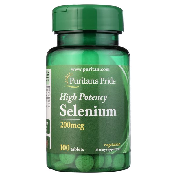 Puritan's Pride Selenium 200 mcg100 Tablets