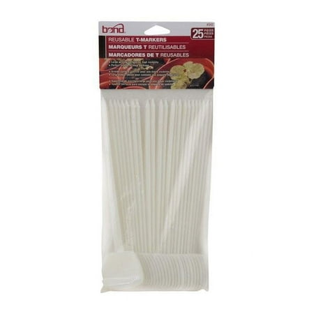 UPC: 0034613003424 | Bond 8  Reusable T-Markers  White  25 Count