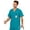 Teal, variant on Fundamentals Unisex One Pocket Scrub Top, Style 14900