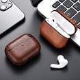 thumbnail image 2 of Funda de cuero para Airpods Pro 2, cubierta de auriculares de negocios para Apple Air Pod 3 Pro 2ª generación, 2022, 2 of 4