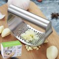 thumbnail image 4 of Professional Stainless Steel Manual Garlic Press, Garlic Crusher, Garlic Press Rocker Crusher, 4 of 5