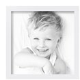 thumbnail image 2 of ArtToFrames 10" x 10" Contemporary White Picture Frame, 10x10 inch White Wood Poster Frame (WOM-4731),  Pack, 2 of 7