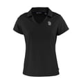 thumbnail image 2 of Women's Cutter & Buck Black San Diego Padres Daybreak Eco Recycled V-Neck Polo, 2 of 3