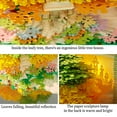 thumbnail image 4 of 3D Calendar 2026, Flower Sea & Tree Island Paper Sculpture with LED Light, Desktop Memo Pad 2026 Tear Away Paper Carving Tree House Sculpture Deoration for Home Office, 4 of 4