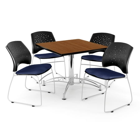 Purple Dining Set OFM Core Collection Breakroom Set, 42