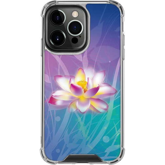 Skinit Floral Patterns Lotus iPhone 13 Pro Clear Case