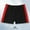 Red, variant on Boys Swim Trunks with Color Block Side Stripe Summer Beach Shorts Boys Swim Shorts for Teen Boys 11-12 Years