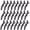 Black, variant on 24 Pack Alligator Hair Clips, Professional Clips for Hair Sectioning, Hair Styling Accessories for Women Men Girls Teens,Dark Brown