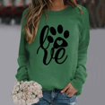 thumbnail image 2 of Towmus Plus Size 3/4 Sleeve Tops For Women，Women'S Casual 3/4 Sleeve T-Shirts Round Neck Blouses Loose Fit Pullover Shirt Cute Tunic Tops Basic Tees, 2 of 4