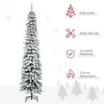 thumbnail image 4 of HOMCOM 7' Artificial Christmas Tree with Realistic Branches Green, 4 of 9