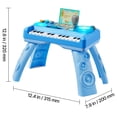 thumbnail image 4 of VEVOR Baby DJ Playset for Toddlers 1-3, Educational Musical Table Toys with 133 Sound Sources, Recording and LED DJ Turntable, Baby Activity Table for Birthday, Gift for Kids Aged 6+ Months, 4 of 9