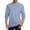 Blue, variant on Drindf Holiday Gifts! Long Sleeve Shirts for Men Workout Moisture Wicking T-Shirt Big and Tall Casual Sports Tops Solid Color Crewneck Tshirts