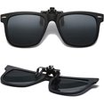 thumbnail image 1 of 1 UdsClip en gafas de sol polarizadas Junior Clip-on gafas de sol sobre gafas protección UV gafas de sol abatibles hacia arriba JM, 1 of 5