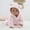 Pink, variant on XMMSWDLA Solid Color Toddler Outfits Newborn Baby Girl Boy Cute Bear Ear Warm Fleece Hooded Jumpsuit Romper Snowsuit Gray Children’s Holiday Dress Outfits