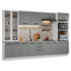 thumbnail image 1 of Cocina Integral Completa Armario de Vidrio Madesa Agata BG 3, 1 of 3
