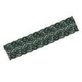 thumbnail image 2 of Cinta de encaje 7.9 pulgadas de ancho 10 yardas de largo Agradable para la piel Color vibrante Suave Durable Cordón de costura multiusos para manualidades DIY Verde negruzco, 2 of 12