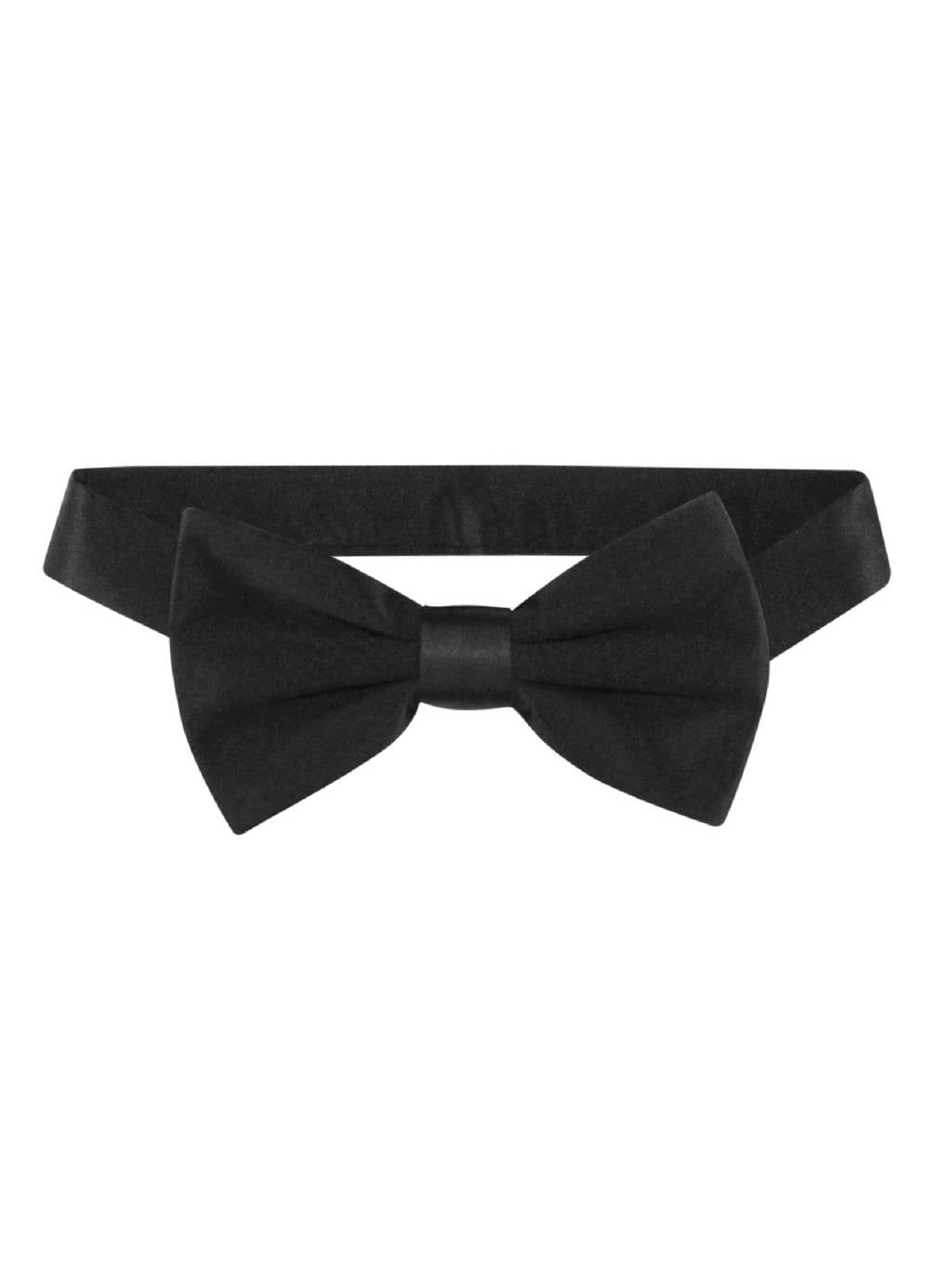 Solid Silk Tie Your Self Tuxedo  Bow Tie in Five Basic Colors 