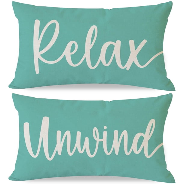 Juego de 2 fundas de cojín decorativas HERHOME de 30 x 50 cm