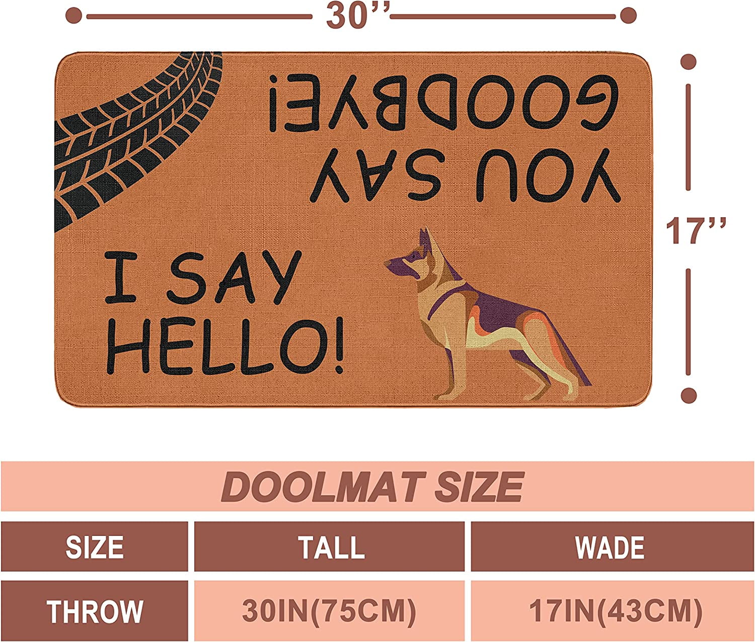 Ring Ding Dong Doormat – HeartlandCo