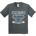 thumbnail image 3 of Inktastic Motorcycles Are for Life Biker Youth T-Shirt, 3 of 5