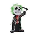 thumbnail image 1 of Halloween Rotating Skeleton Decor Motorized Display With Glowing Red & Sound Effects Halloween House Prop (Battery Required), 1 of 5