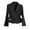 Z2-Black-womens blazers, variant on Wiyuqeen Womens Cropped Blazers Suits Long Sleeve Notch Collar Jacket Suits Solid Lightweight Blazers Plus Size Office Blazer Coats