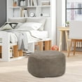 thumbnail image 3 of YWMJZEU Beanbag Without Filling Tatami Technology Cloth Small Pouf for Bedroom Grey, 3 of 9
