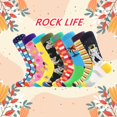 thumbnail image 2 of Vestido para hombre Socks BISOUSOX, divertido y colorido, talla 9-12, 2 of 6