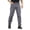 Gray, variant on Qgtaibl Men's Multi-Pockets Black Tactical Pants Waterproof Outdoor Hiking Work Cargo Pant Solid Color Slim Fit Athletic Pant S