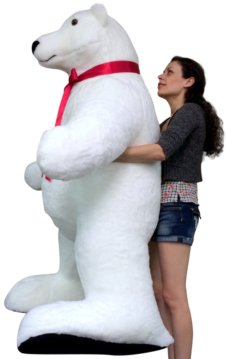 stuffed toy polar bear