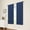 DENIM, variant on Eclipse Kids Macklin Solid Thermaback Blackout Rod Pocket Window Curtain Panel 42 x 63, 1 Panel, Grey