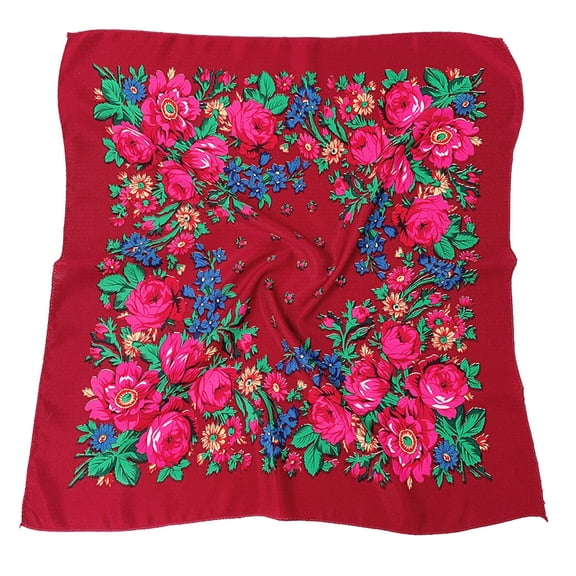 Weikingp Clearance! Headbands for Women, Women Scarve Folk-Custom Travel Print Flower Muslim Wrap Lady Shawl Scarf Scarf, Bandanas for Women, Bandanas for Men Multicolor