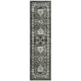 thumbnail image 3 of SAFAVIEH Vintage Hamadan Pema Traditional Area Rug, Grey/Black, 6'7" x 6'7" Round, 3 of 5