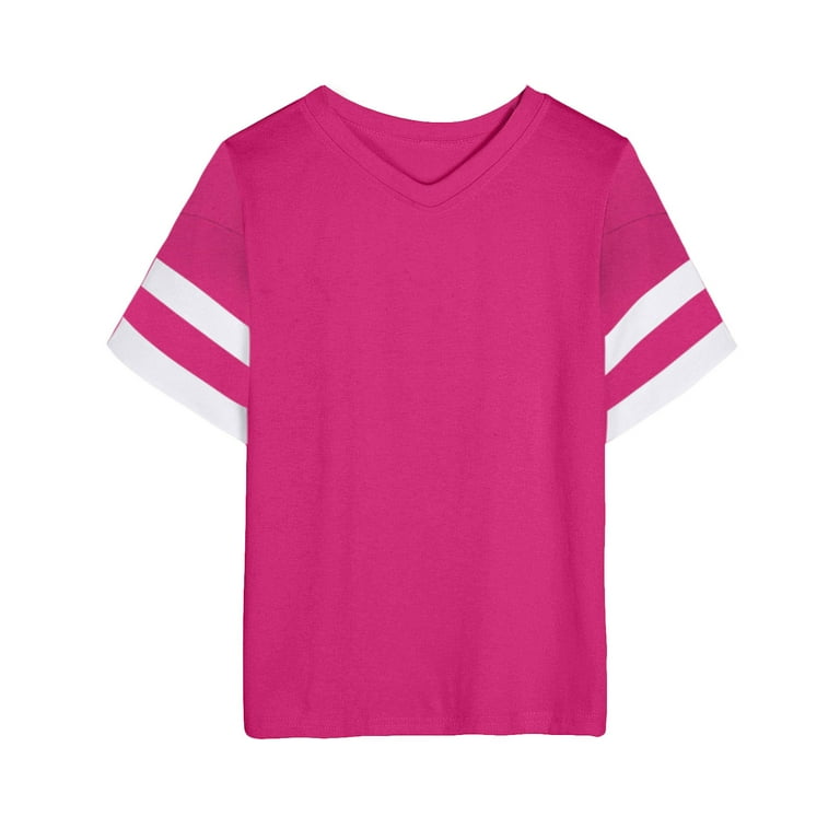 Casual Short sleeve Solid Color V neck Pachwork Plus size Tops Casual Short sleeve Solid Color V neck Pachwork Plus size Tops