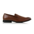 thumbnail image 2 of Ferro Aldo Clyde MFA19672 Minimalist Plain Toe Wholecut Penny Loafers, in Espresso, Men's Size 12, 2 of 8