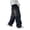 Black, variant on YunPes Boys Jeans Baggy Straight Wide Leg Trousers Vintage Elastic Waist Loose Y2K Denim Cargo Pants Hip Hop Streetwear Washed Jeans